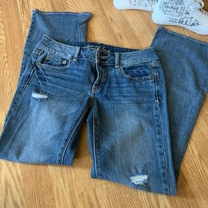 AEO Boot Cut Blue Jeans